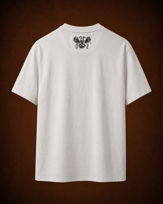The Side Note Tee — Moon White