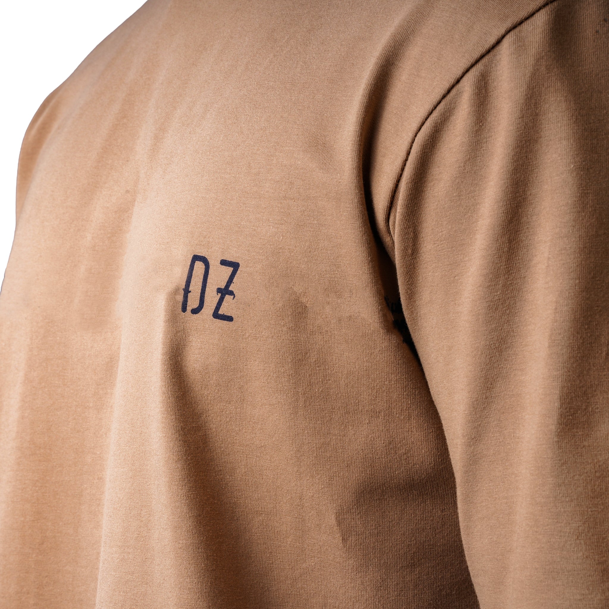 DZ Crew Neck Back Print Oversized 100% cotton T-Shirt