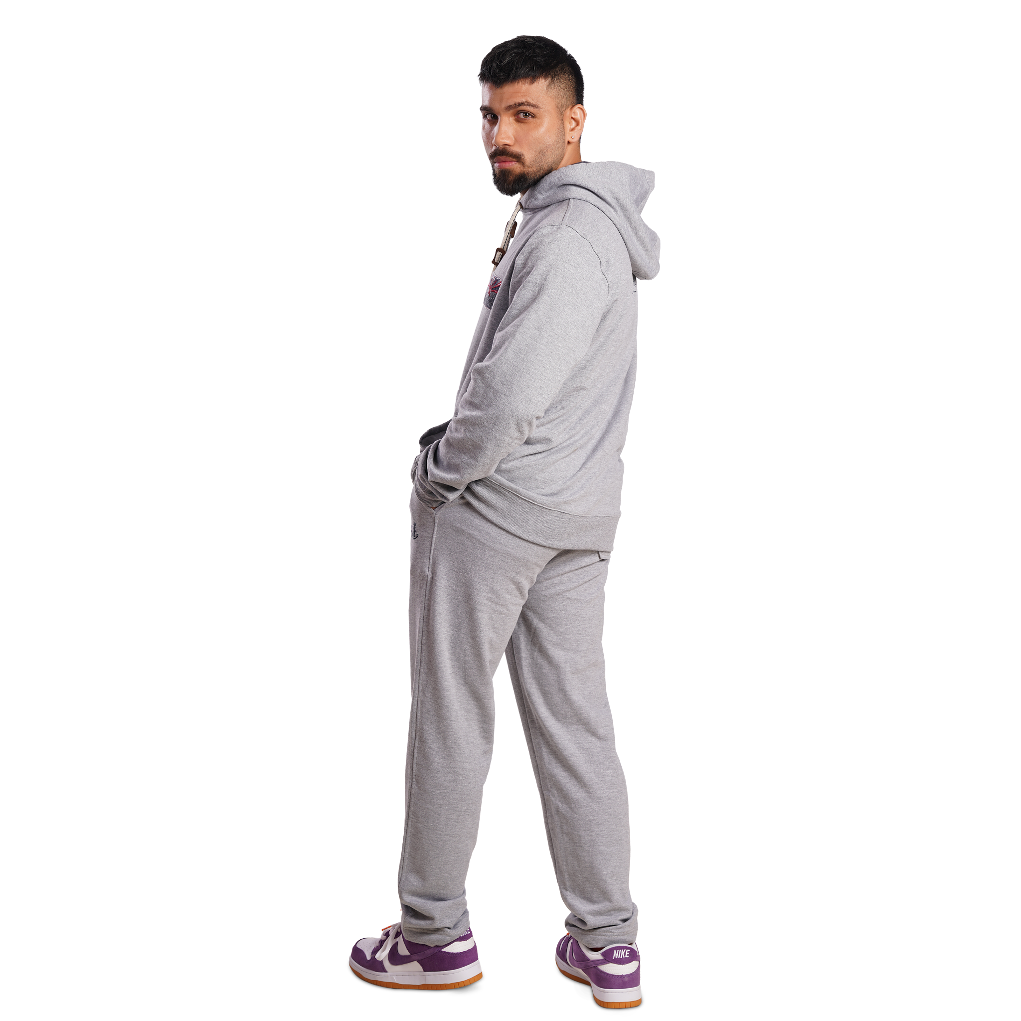 DZ FLEECE KNIT with Leather Accent Set