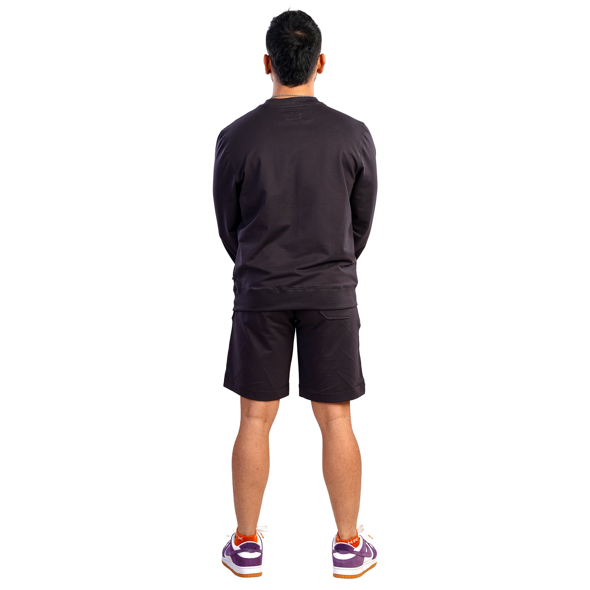 DZ French terry Sweatshirt & Shorts Set