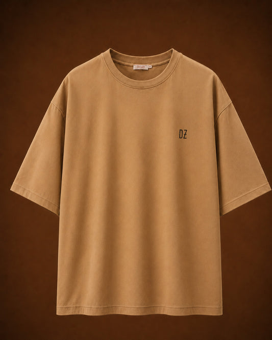 The Statement Back Tee — Khaki