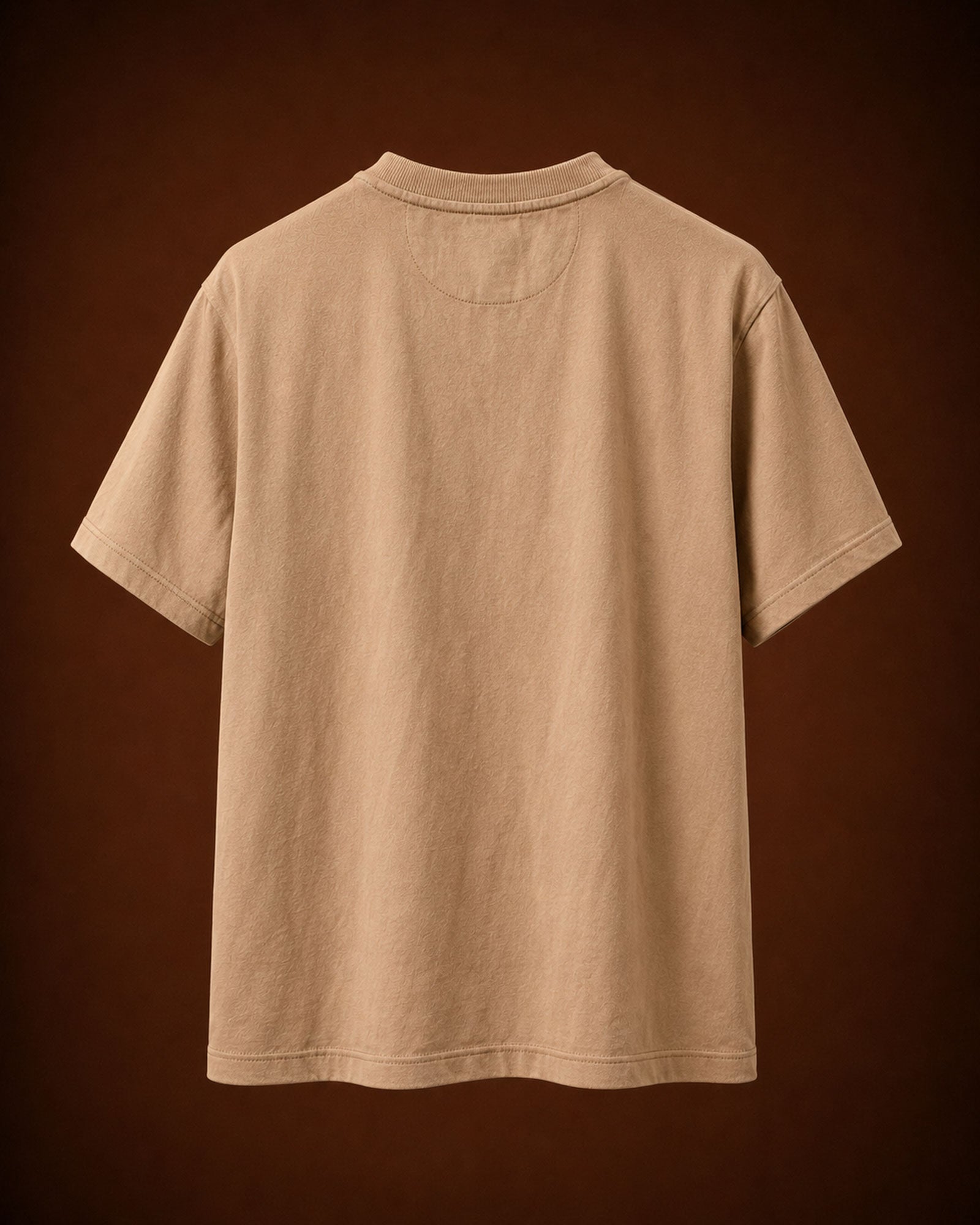 The Chest Stamp Tee — Cinnamon