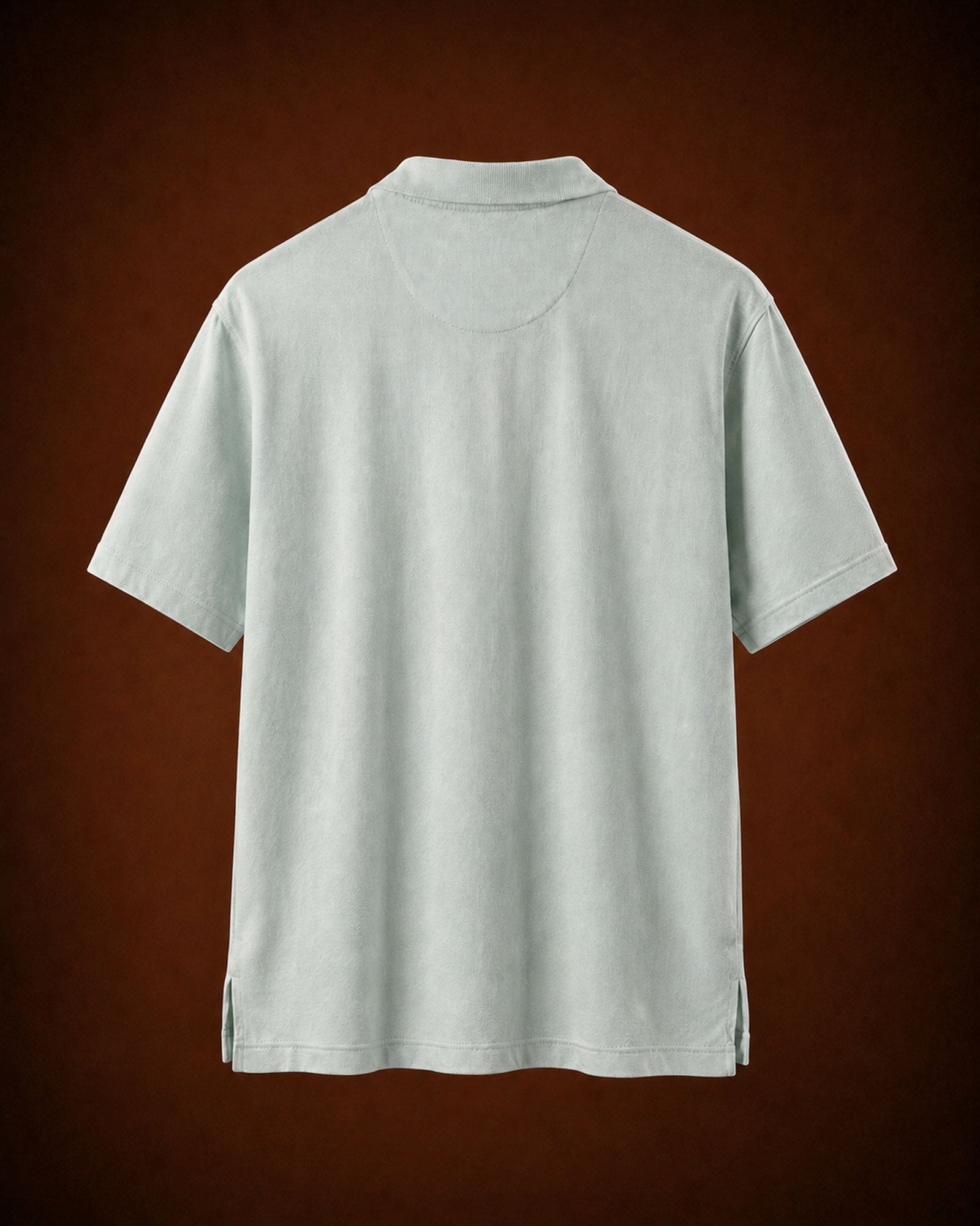 The Linen Club Polo — Sea Green