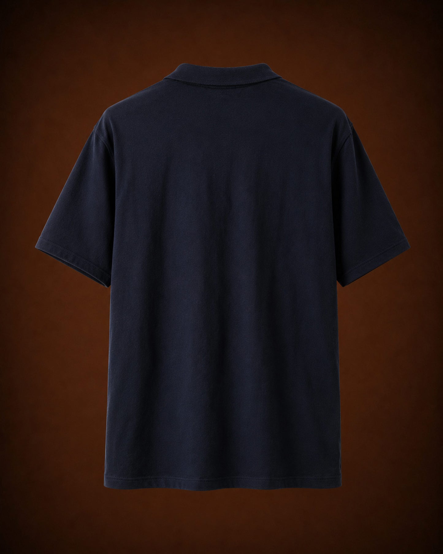 DUGAZI The Crest Polo Royal Navy Classic Fit Back View