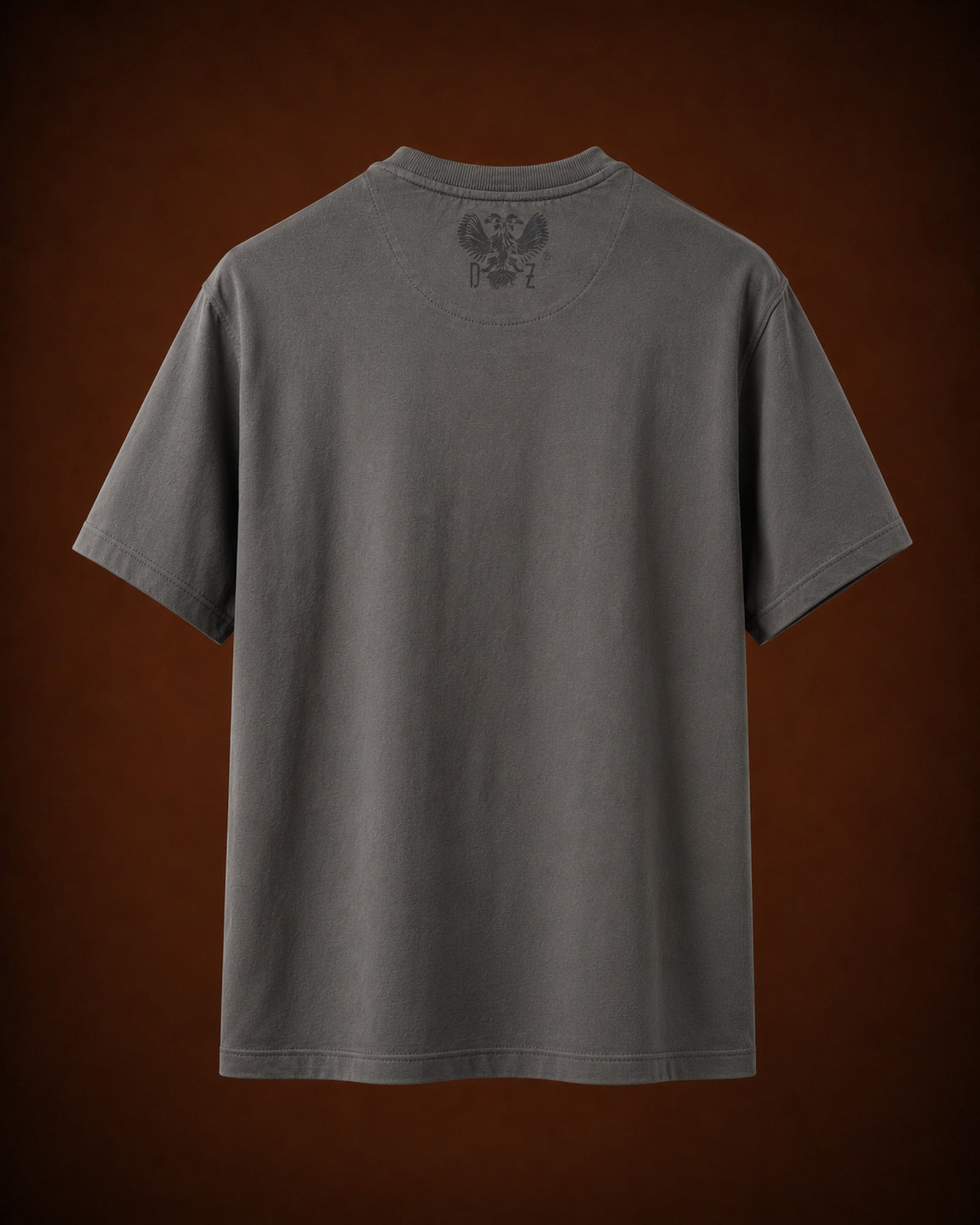 The Side Note Tee — Steel Grey